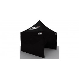 Pack Tente 3x3m Noir GT2i + Mur sans Fenêtres + porte