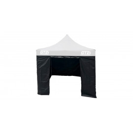 Pack Tente 3x3m Noir GT2i + Mur sans Fenêtres + porte