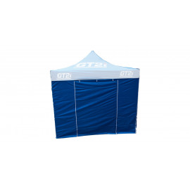 Pack Tente Bleue 3x3m GT2i + Mur sans Fenêtres + Porte
