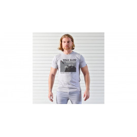 T-Shirt Racing Spirit Walk Slow Manches Courtes