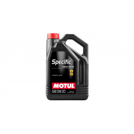 Huile moteur MOTUL SPECIFIC 508 00 509 00 0W20 - bidon de 5 litres