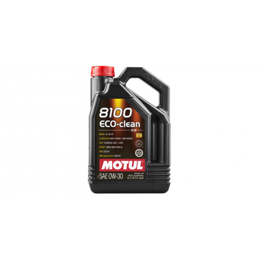 Huile moteur MOTUL 8100 ECO-CLEAN 0W30 - bidon de 5 litres
