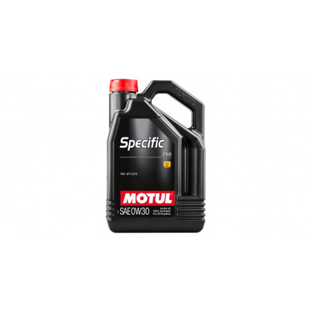 Huile moteur MOTUL SPECIFIC 2312 0W30 - bidon de 5 litres