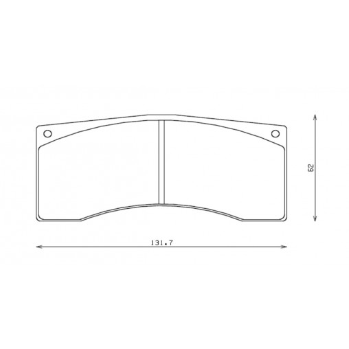 Plaquette de frein ENDLESS RCP002105SP