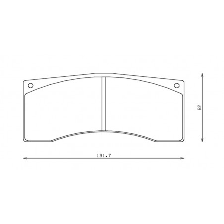Plaquette de frein ENDLESS RCP002105SP