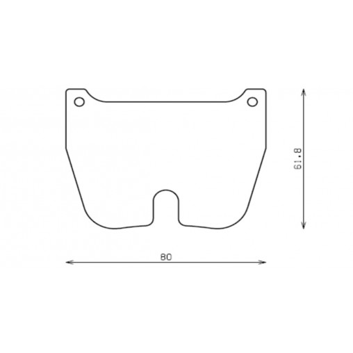 Plaquette de frein ENDLESS Peugeot 306 Maxi / RCP051 N105SP