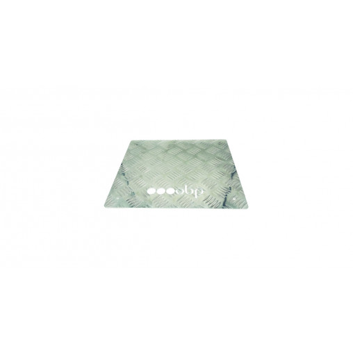 Plancher repose-pieds aluminium plat OBP 312x365x3mm Plancher repose-pieds aluminium plat OBP 312x365x3mm