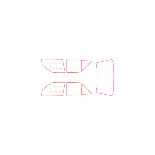 Vitrage MAKROLON Racing Window pour MERCEDES 190 2.3-16 Vitrage MAKROLON Racing Window pour MERCEDES 190 2.3-16