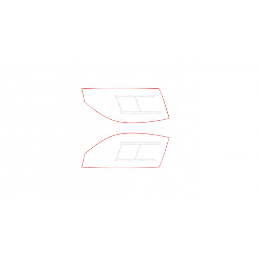 Vitrage MAKROLON Racing Window pour PORSCHE 911-997 GT3 Vitrage MAKROLON Racing Window pour PORSCHE 911-997 GT3