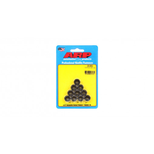 Pack écrous ARP (10) 5/16-24 - Black Oxyde Hex