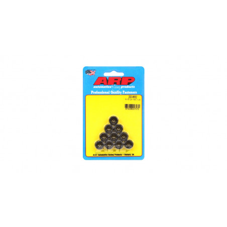 Pack écrous ARP (10) 5/16-24 - Black Oxyde Hex