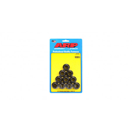 Pack écrous ARP (10) 5/8-18 - Black Oxyde 12 pts