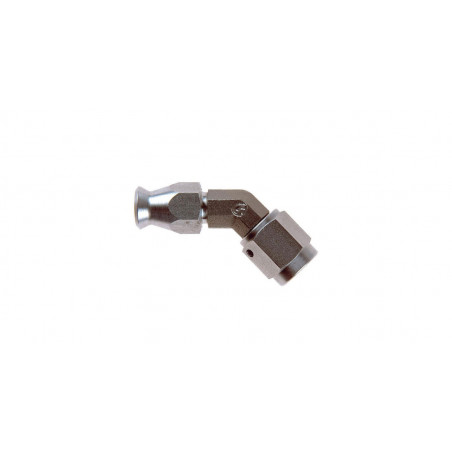Raccord femelle forgé inox Goodridge 45° 3/8x24 pour durite série 600 Dash 3