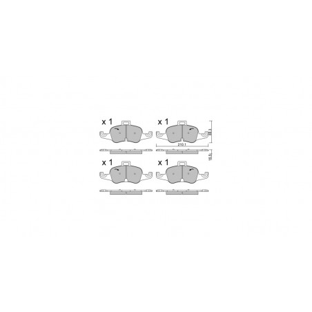 Plaquettes de frein GT2i Race Avant pour AUDI TT - TT Quattro (FV) TTS 2.0i 16V TFSi 2014-23 - Etriers de frein Ate