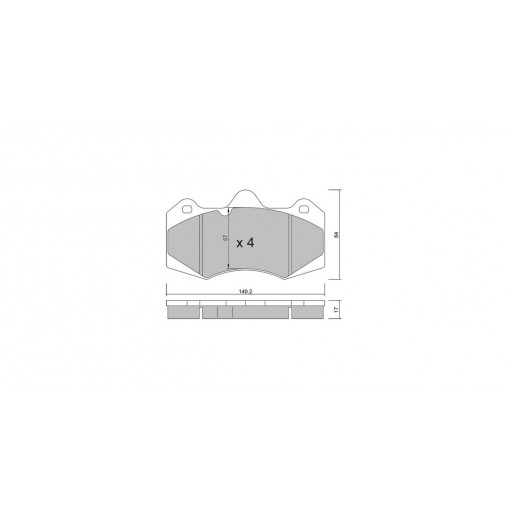 Plaquettes de frein GT2i Race Avant pour SEAT Leon 2.0i 16V TFSI Cupra Cup - Etriers de frein AP Racing Plaquettes de frein GT2i Race Avant pour SEAT Leon 2.0i 16V TFSI Cupra Cup - Etriers de frein AP Racing
