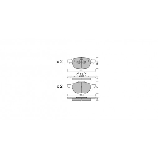 Plaquettes de frein GT2i Race Avant pour FORD Focus 1.0 EcoBoost, 1.5 EcoBoost, 1.6Ti, 1.6 EcoBoost, 2.0 2012-18 - Etriers de f Plaquettes de frein GT2i Race Avant pour FORD Focus 1.0 EcoBoost, 1.5 EcoBoost, 1.6Ti, 1.6 EcoBoost, 2.0 2012-18 - Etriers de f