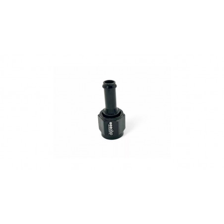 Adaptateur droit femelle tournant concave Dash6 vers mâle 8mm à emmancher OBP noir