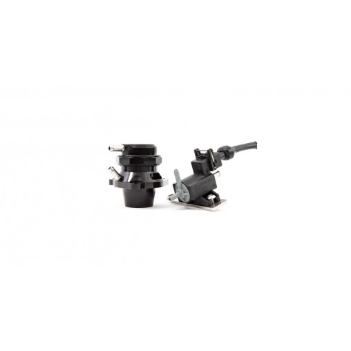 Dump valve ouverte noire Forge Audi S3 8Y / Volkswagen Golf 8 Gti