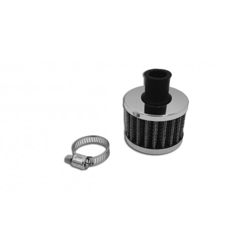 Filtre reniflard d'huile silver OBP 12mm pour récupérateur d'huile Filtre reniflard d'huile silver OBP 12mm pour récupérateur d'huile