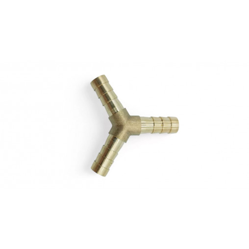 Raccord Y OBP pour durite essence 8mm laiton
