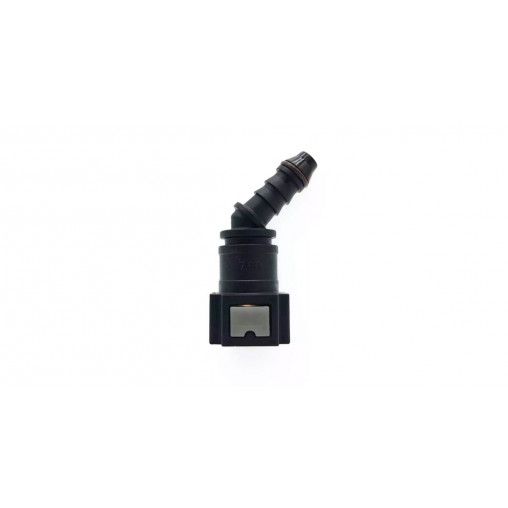 Raccord OBP SAE J0244 diamètre 7,89mm connexion d'origine à 8mm 45° noir
