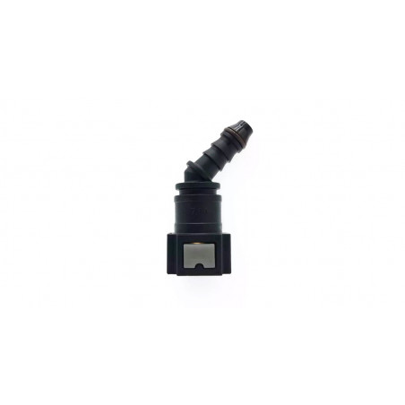 Raccord OBP SAE J0244 diamètre 7,89mm connexion d'origine à 8mm 45° noir