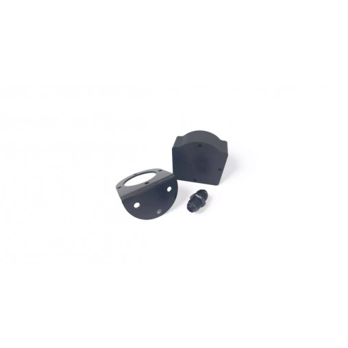 Adaptateur de filtre déporté noir OBP (support + adaptateur 3/4-16UNF) Adaptateur de filtre déporté noir OBP (support + adaptateur 3/4-16UNF)