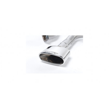 Milltek SSXSE159 Catback avec silencieux inter sans silencieux Arrière embout Ovales