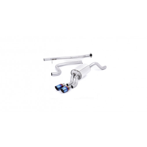 Milltek SSXFD213 Catback sans silencieux inter Nécessite bas de bouclier Fiesta Zetec S embout Twin GT80 Titane Burnt Milltek SSXFD213 Catback sans silencieux inter Nécessite bas de bouclier Fiesta Zetec S embout Twin GT80 Titane Burnt