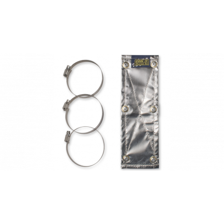 Ecran thermique Echappement Avec Colliers Cool It / 10 cm X 30 cm (4"X 1ft)