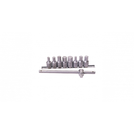 Jeu de douilles embouts DRAPER pour bouchon de vidange, 3/8 (10 pièces)