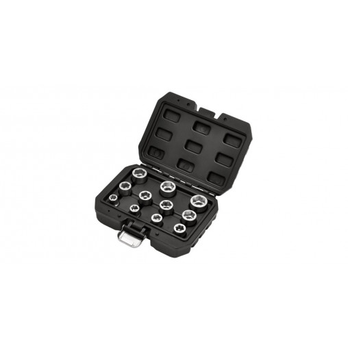 Jeu de douilles extracteurs de boulons Draper, 3/8'' (11 pièces).