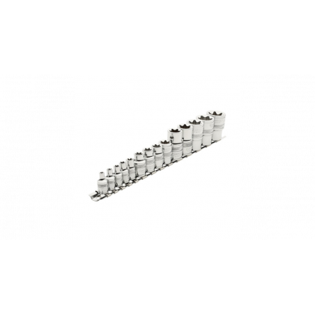 Jeu de douilles Draper Expert TX-STAE, ¼'', 3/8'' et ½'' (14 pièces).