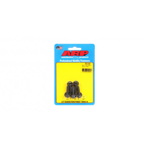 Boulonnerie universelle ARP M6 x 1.00 - Black Oxyde 12 Pts x5