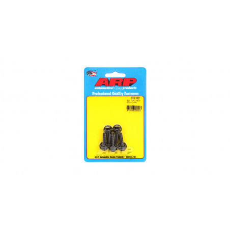 Boulonnerie universelle ARP M6 x 1.00 - Black Oxyde 12 Pts x5