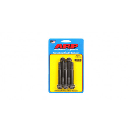 Boulonnerie universelle ARP M10 x 1.25 - Black Oxyde Hex x5