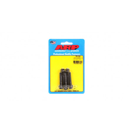 Boulonnerie universelle ARP 1/4-28 - Black Oxyde Hex x5