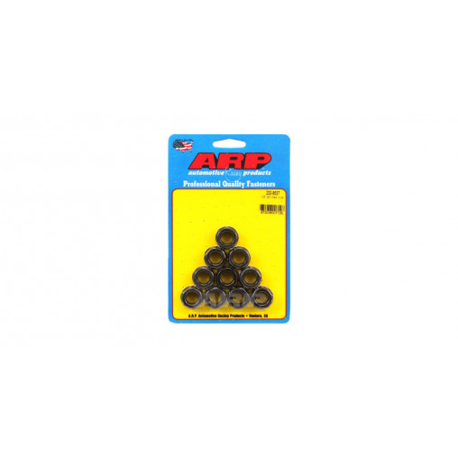 Pack écrous ARP (10) 1/2-20 - Black Oxyde Hex