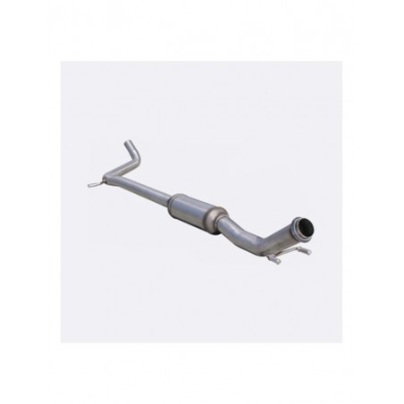 Terminal silencieux central Pare-flamme inox Inoxcar Peugeot RCZ 156ch