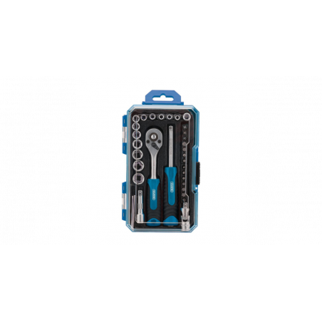 Jeu de douilles 1/4" Draper Tools (35 pièces)