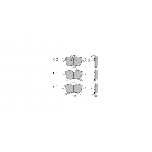 Plaquettes de frein GT2i Race Avant pour OPEL Adam 1.4 S - Etriers de frein Ate Plaquettes de frein GT2i Race Avant pour OPEL Adam 1.4 S - Etriers de frein Ate
