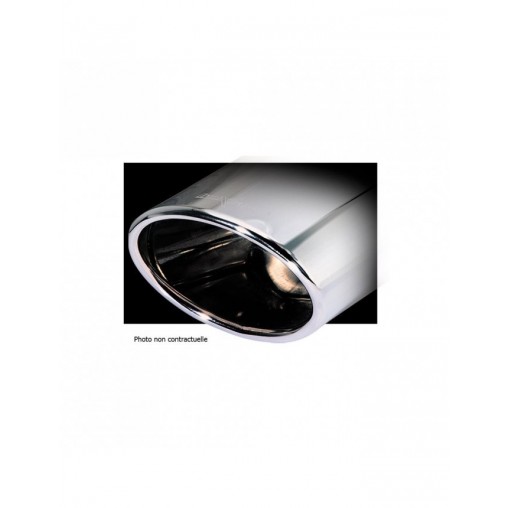 Echappement Inoxcar Terminal ss Silencieux Arrière 1X150X105 Oblique D+G MERCEDES CLASSE A W176 250 SPORT 2.0T 211cv 2WD ap 20