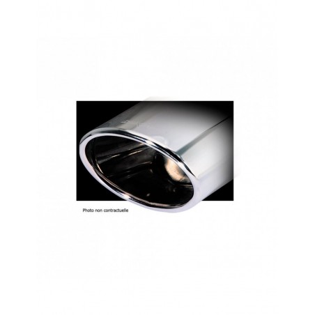 Echappement Inoxcar Terminal ss Silencieux Arrière 1X150X105 Oblique D+G MERCEDES CLASSE A W176 250 SPORT 2.0T 211cv 2WD ap 20