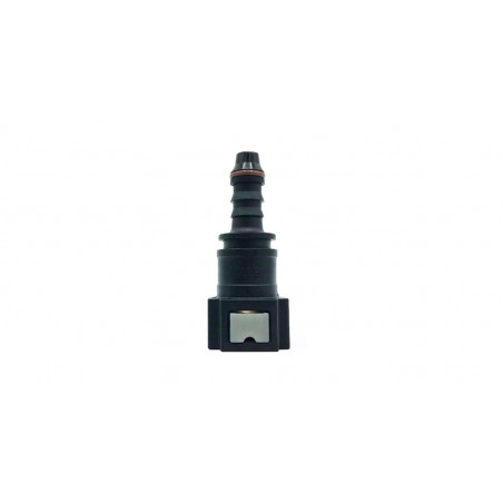 Raccord OBP SAE J0244 diamètre 7,89 connexion d'origine à 8mm droit noir
