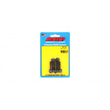 Boulonnerie universelle ARP M6 x 1.00 - Black Oxyde Hex x5