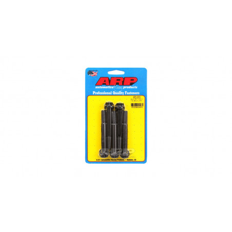 Boulonnerie universelle ARP M10 x 1.50 - Black Oxyde 12 Pts x5