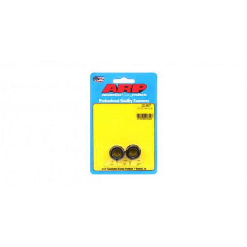 Pack écrous ARP (2) 1/2-20 - Black Oxyde Hex