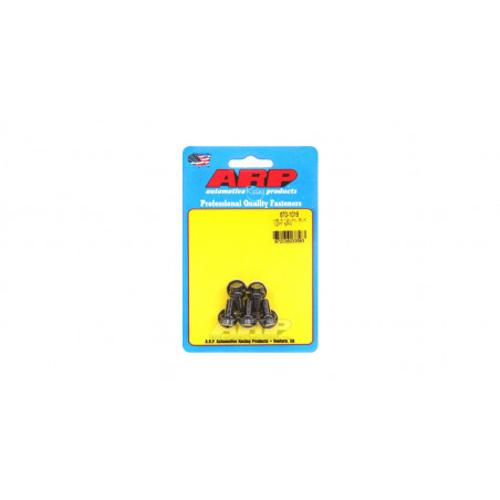 Boulonnerie universelle ARP M6 x 1.00 - Black Oxyde 12 Pts x5