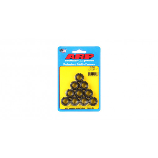 Pack écrous ARP (10) M12 x 1.25 - Black Oxyde Hex