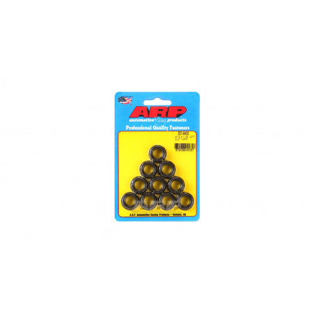 Pack écrous ARP (10) M12 x 1.25 - Black Oxyde Hex